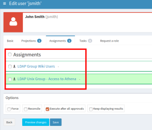 Extending LDAP account with posixAccount attributes and group membership