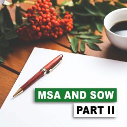 Open Source and Contracts: MSA and SOW, Part II